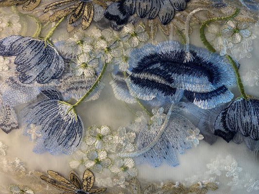 PV Cover Blue Flowers ♡