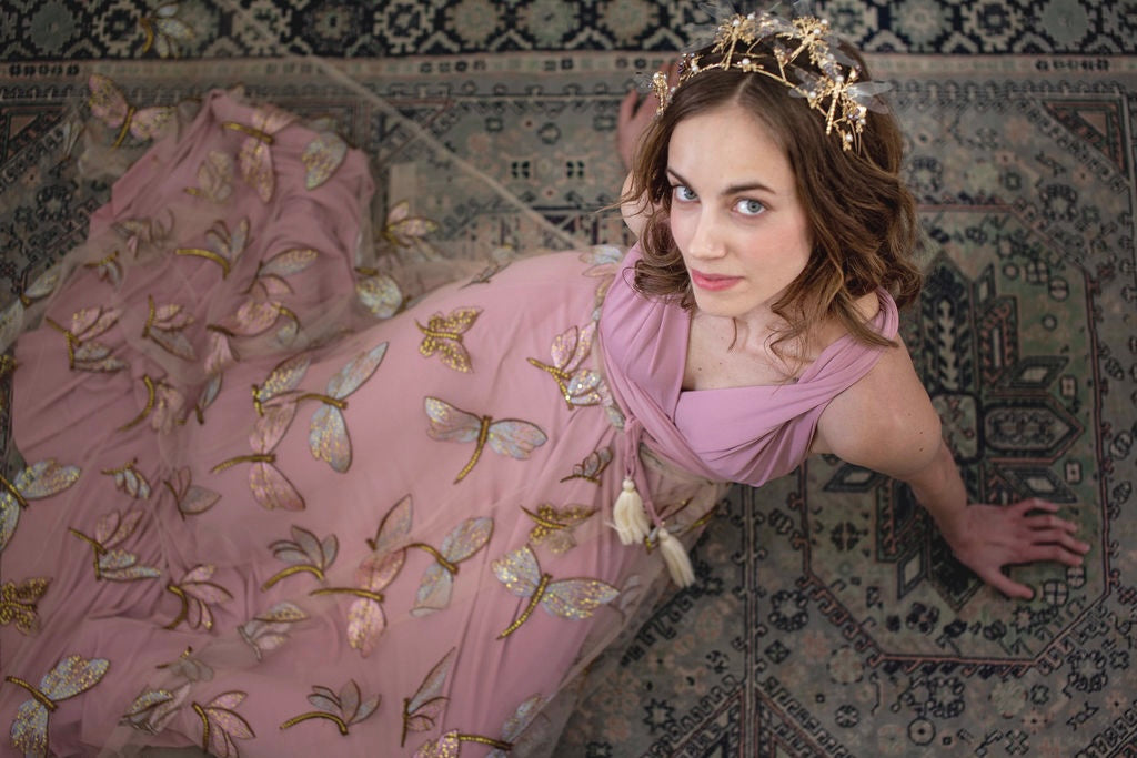 Royal Fringed Poncho