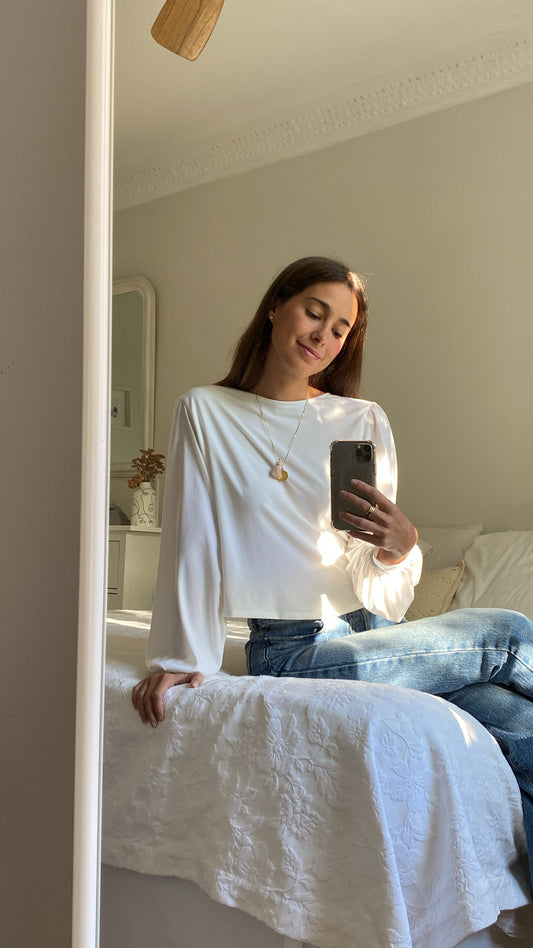 Raw Long Sleeve Wrap