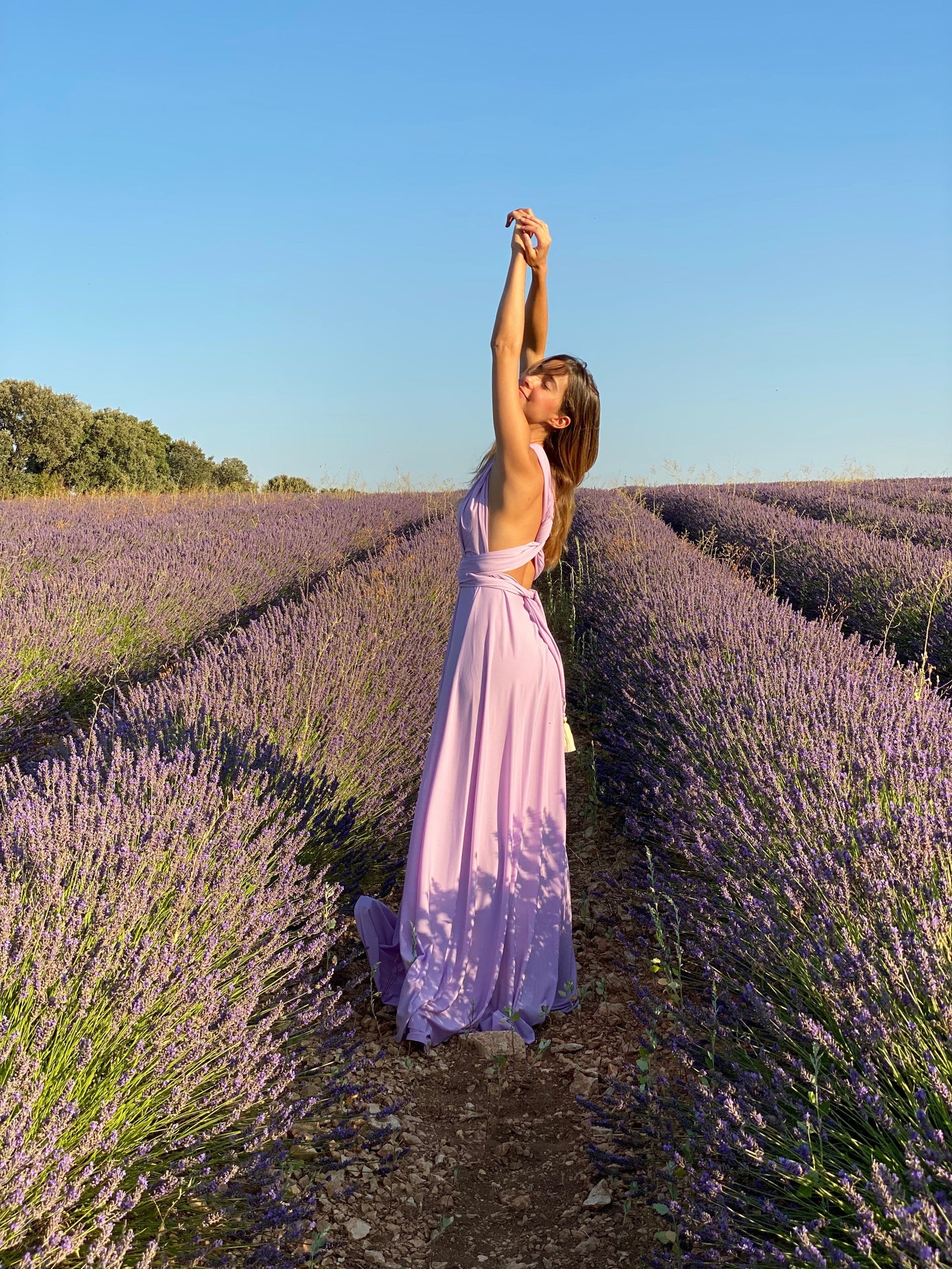 Mauve Infinity Dress 79