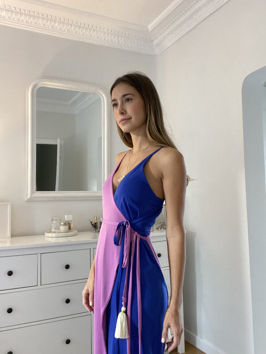 Double Midi Dress Royal103