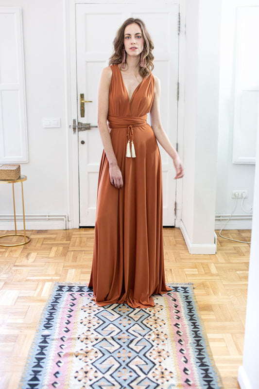 Navy Infinity Dress50